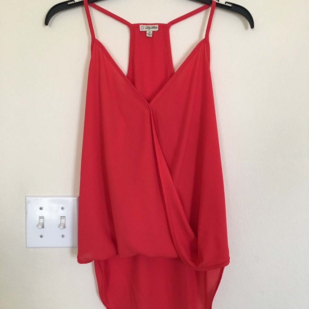Brand NEW Red Sleeveless Top